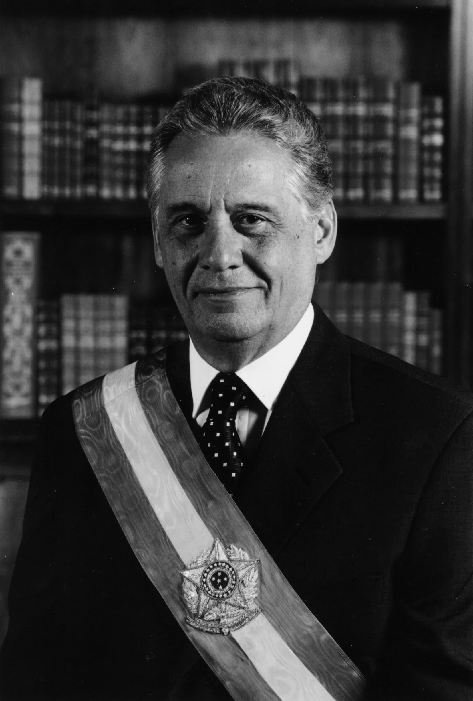 Retrato oficial de Fernando Henrique Cardoso em 1999