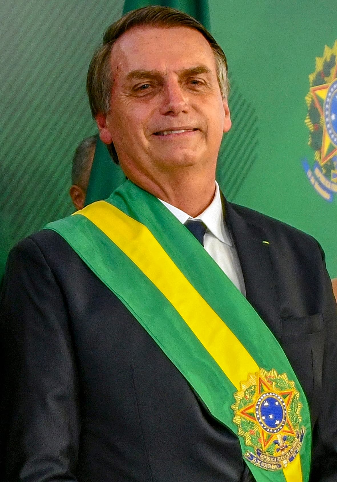 Retrato de Jair Bolsonaro em janeiro de 2019