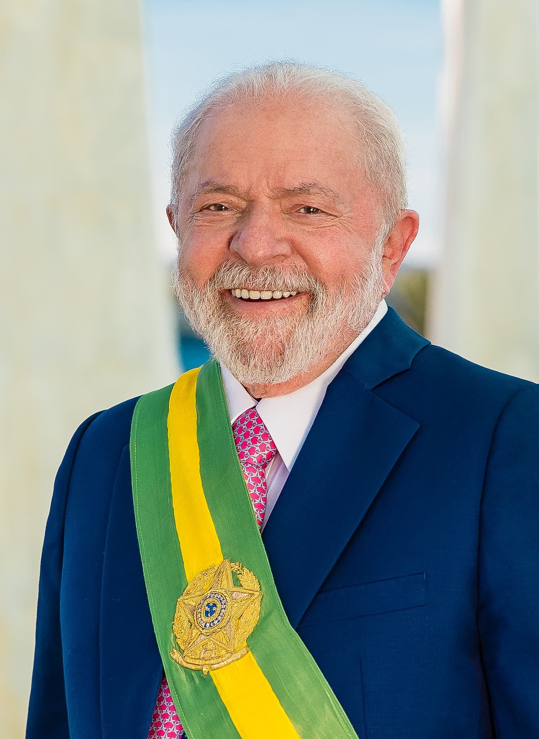 Retrato oficial de Luiz Inácio Lula da Silva no mandato de 2023 a 2027